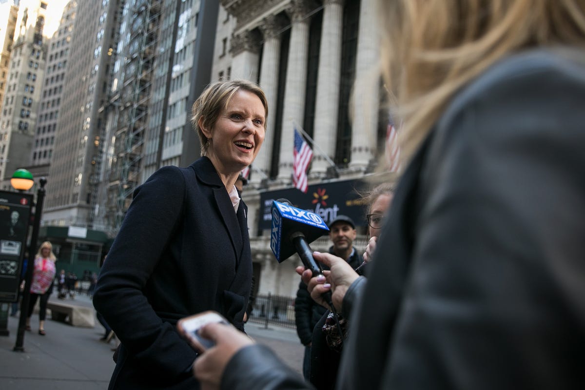 Cynthia Nixon Sex And The City Actress Loses Bid To Become New York