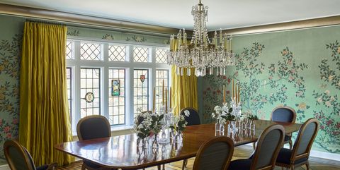 Eye-Catching Dining Rooms with Floral Wallpaper - How to Use Floral ...