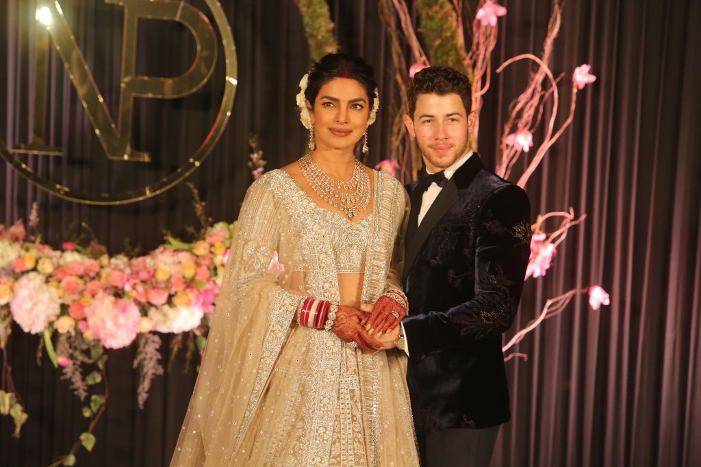 priyanka chopra's wedding gown