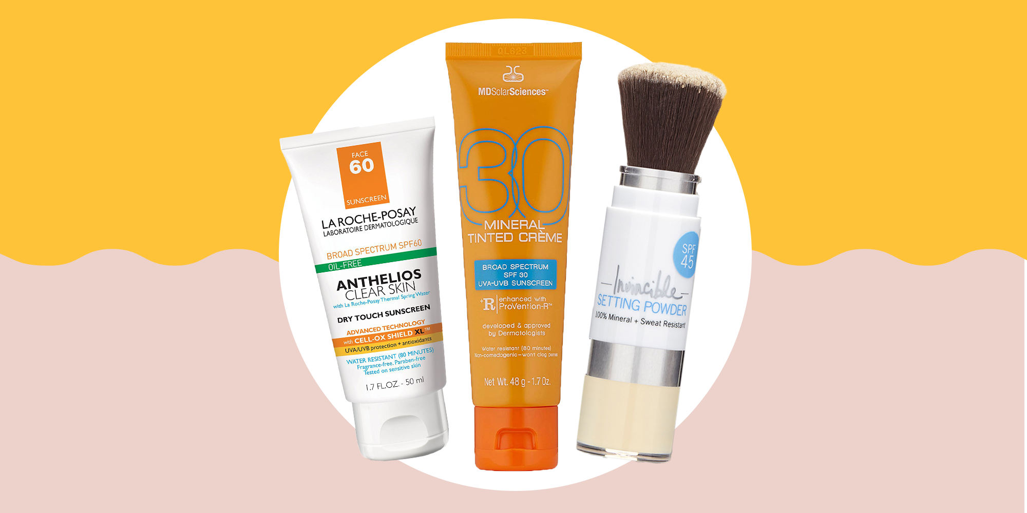 mineral sunscreen for face not goopy
