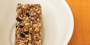 Cereal bar for breakfast