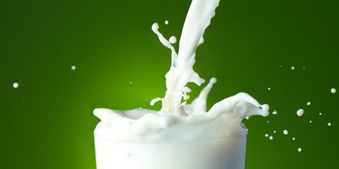 too much calcium increases health risks; glass of milk