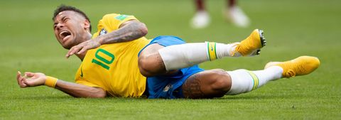 Neymar Jr of Brazil at the 2018 World Cup