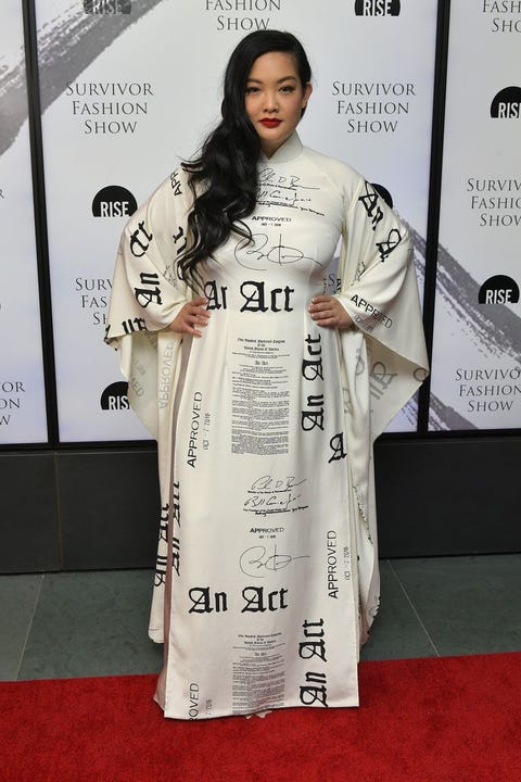 Amanda Nguyen And A Runway Show Honors Survivors Of Sexual Assault - Photo by ROY ROCHLIN