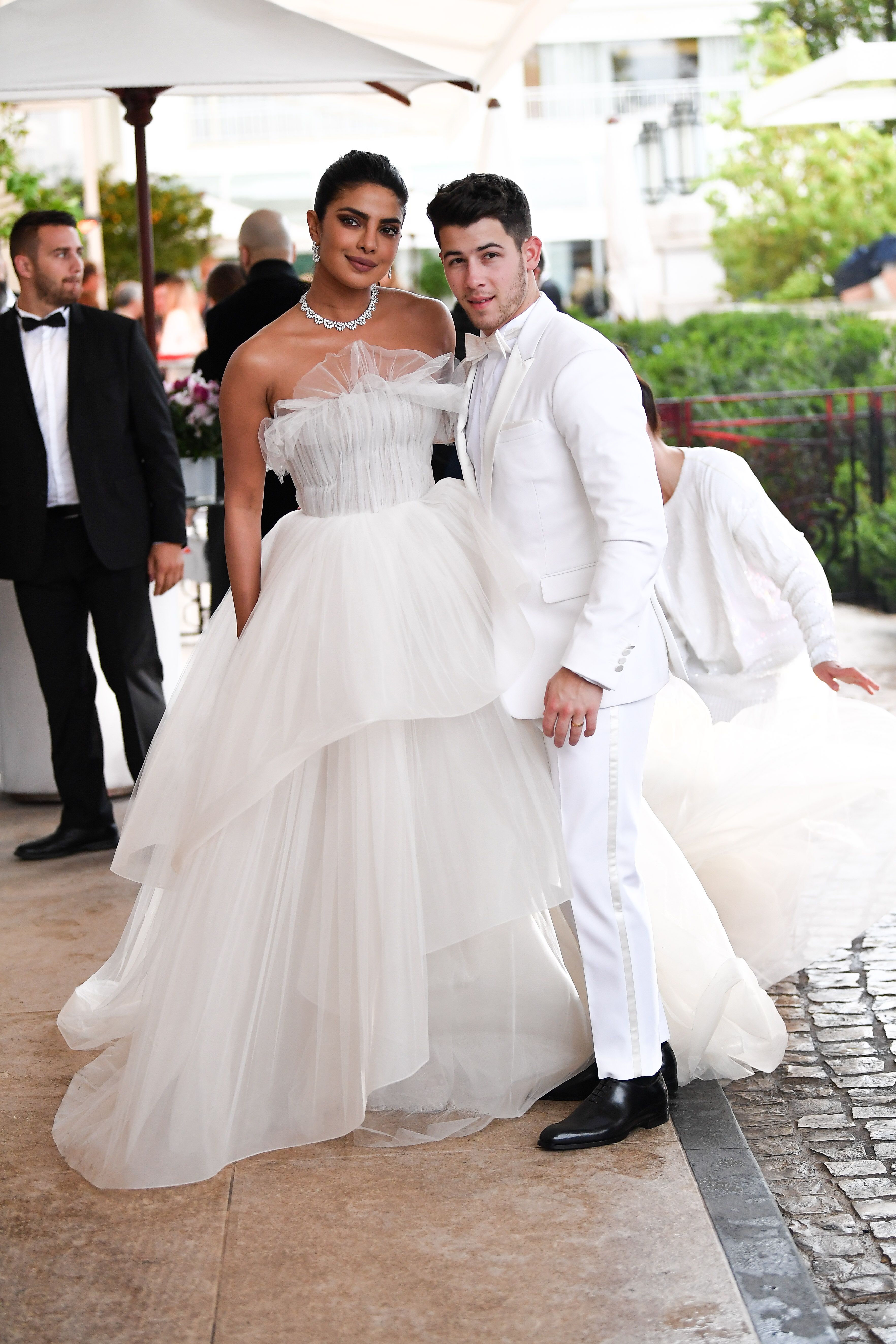 nick jonas priyanka chopra wedding dress