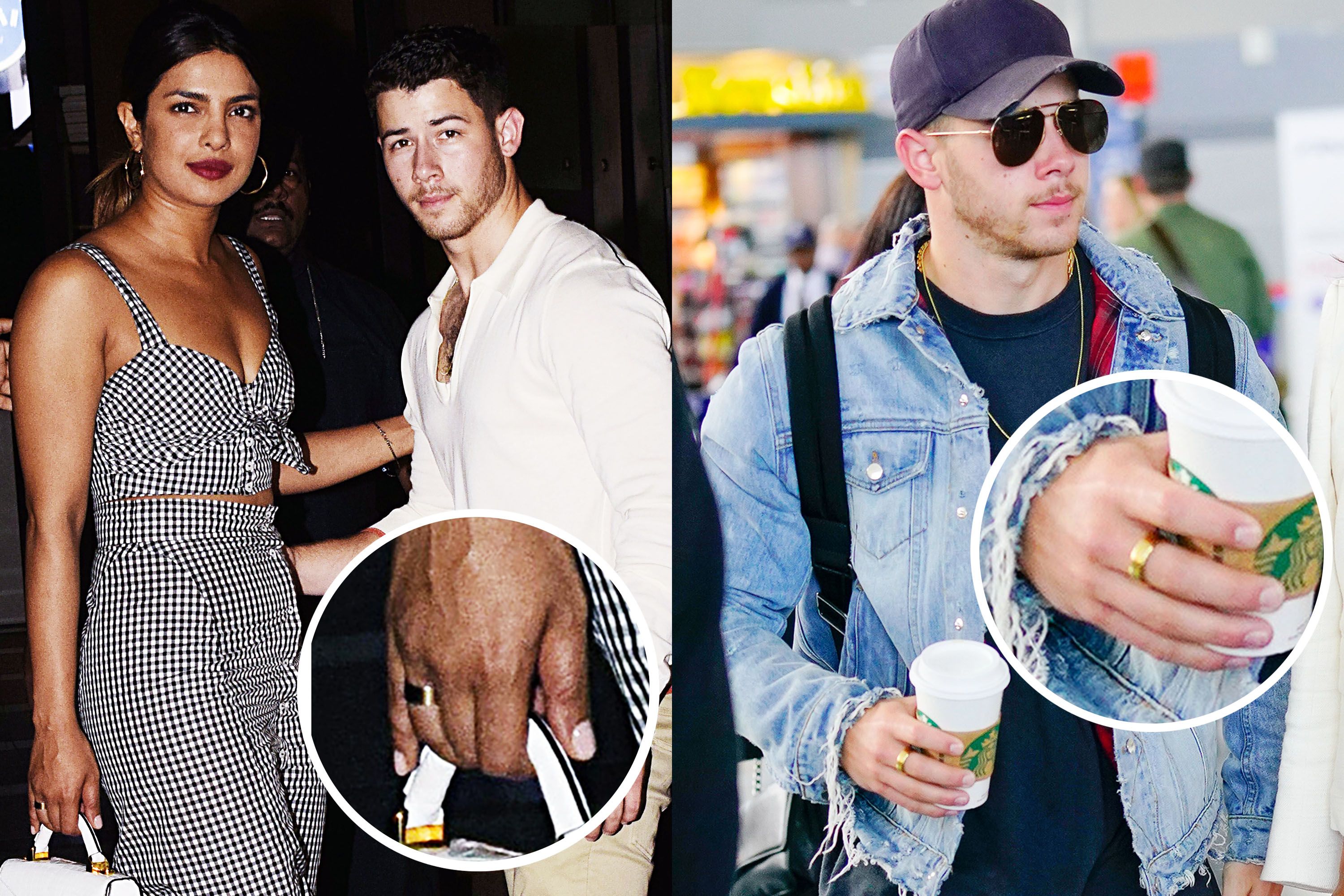Priyanka Chopra And Nick Jonas Went On Biking Date With Joe Jonas And Sophie Turner Priyanka Nick Wearing Gold Bands Marriage Rumor