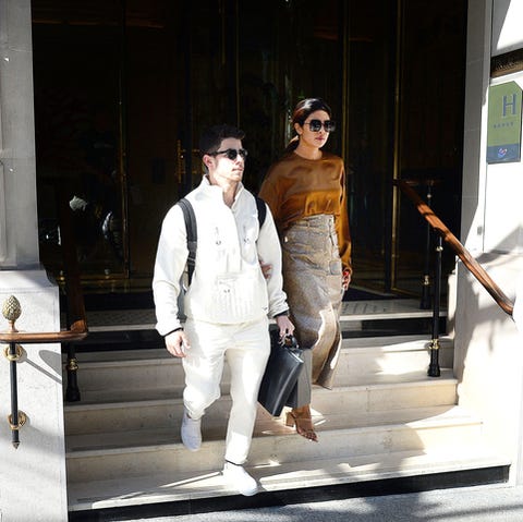 Nick Jonas and Priyanka Chopra in Paris on July 4, 2019 image