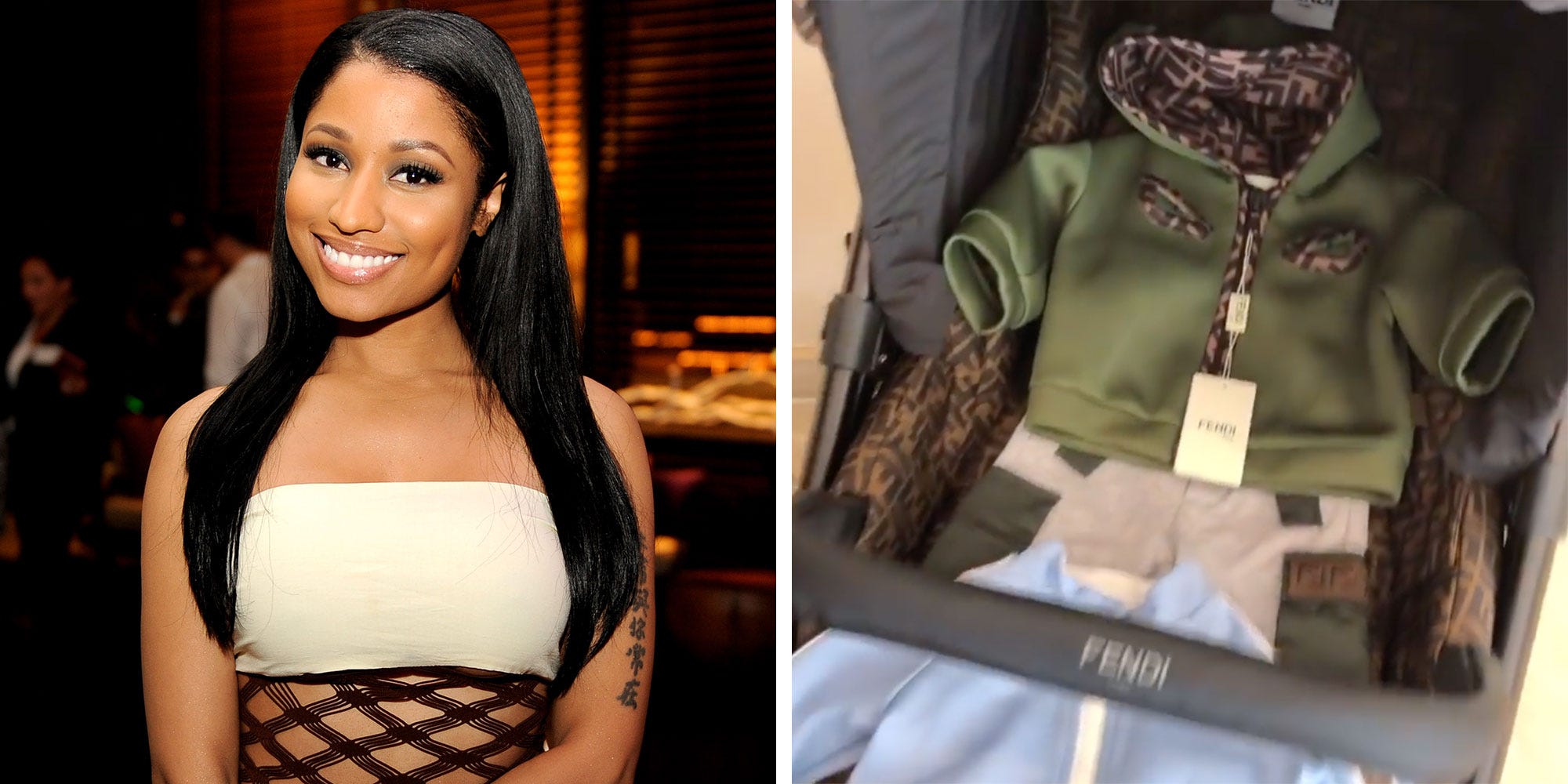 Nicki Minaj Offers a Look at Her Baby Boy’s Fendi Designer Wardrobe