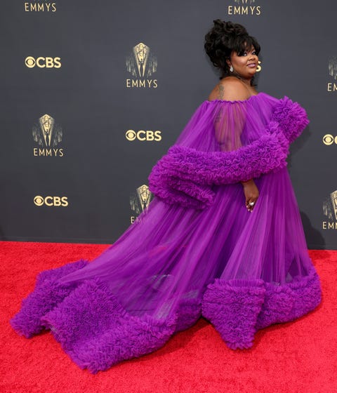 All Emmys 2021 Red Carpet Celebrity Dresses and Looks