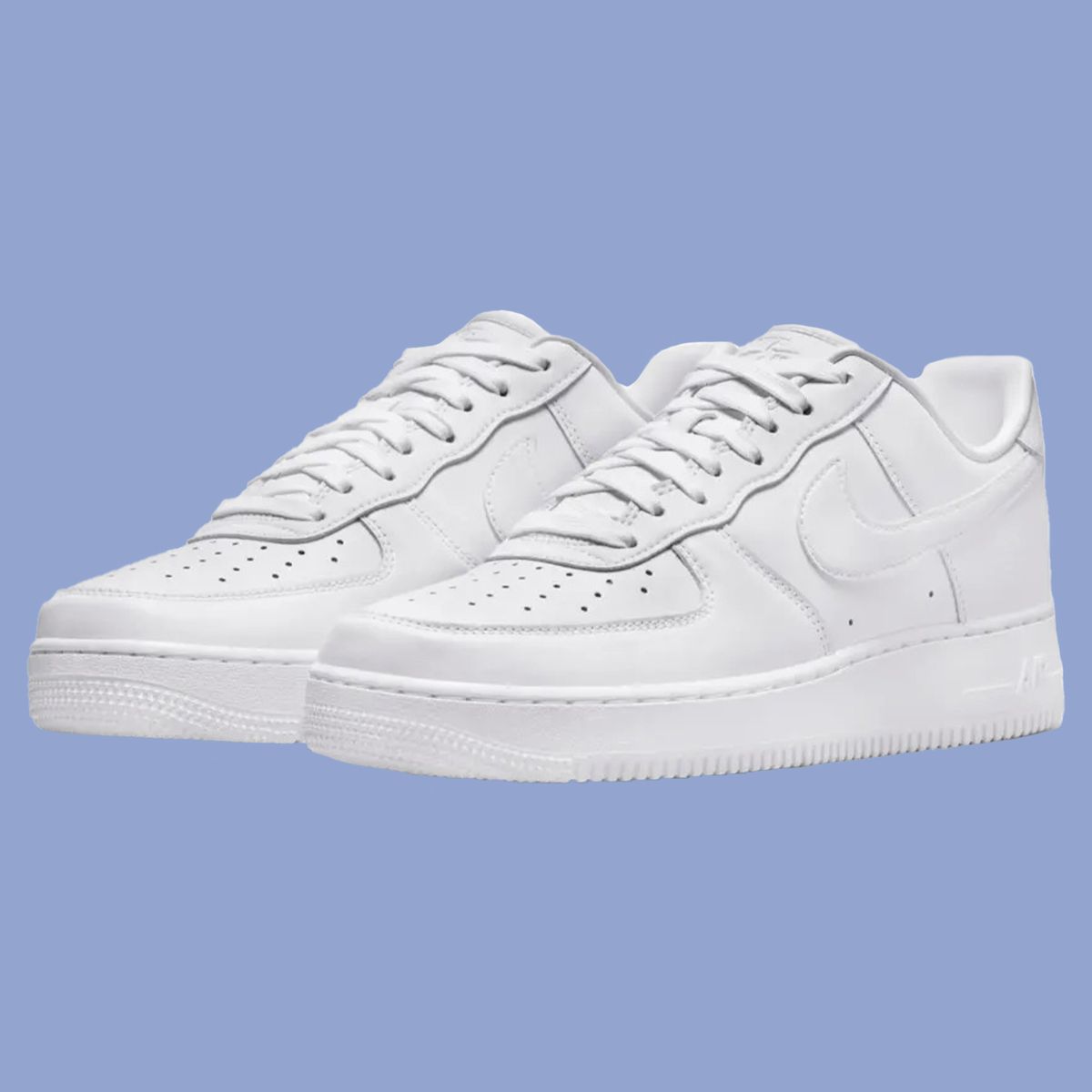 Spot the Difference in This Triple White Nike Air Force 1