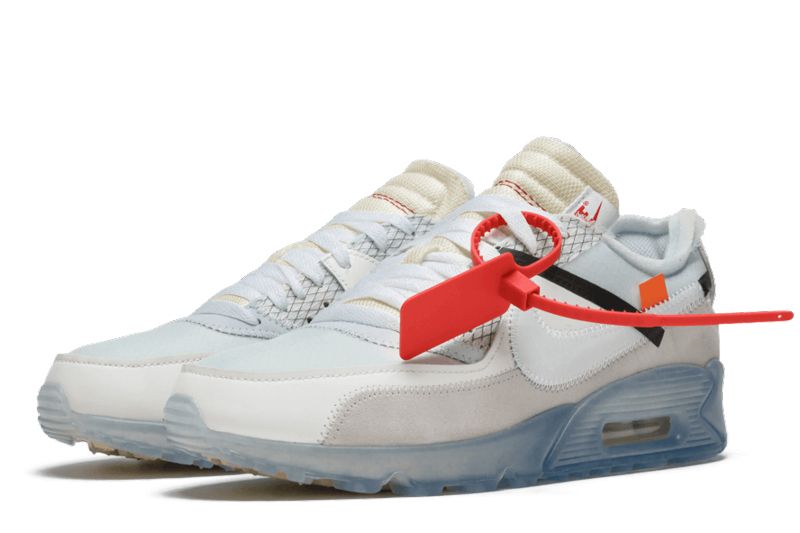 off white nike air max 90 red