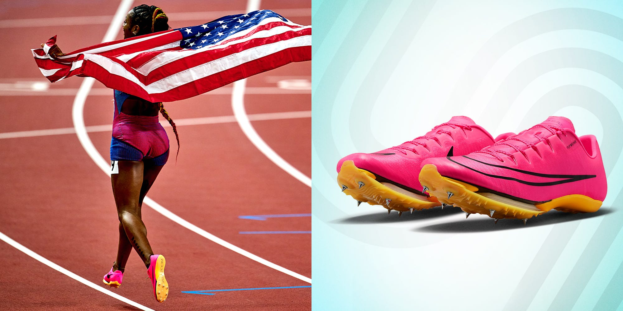 Shop the Nike Air Zoom Maxfly Sprinting Spikes Sha'Carri Richardson Dominated In