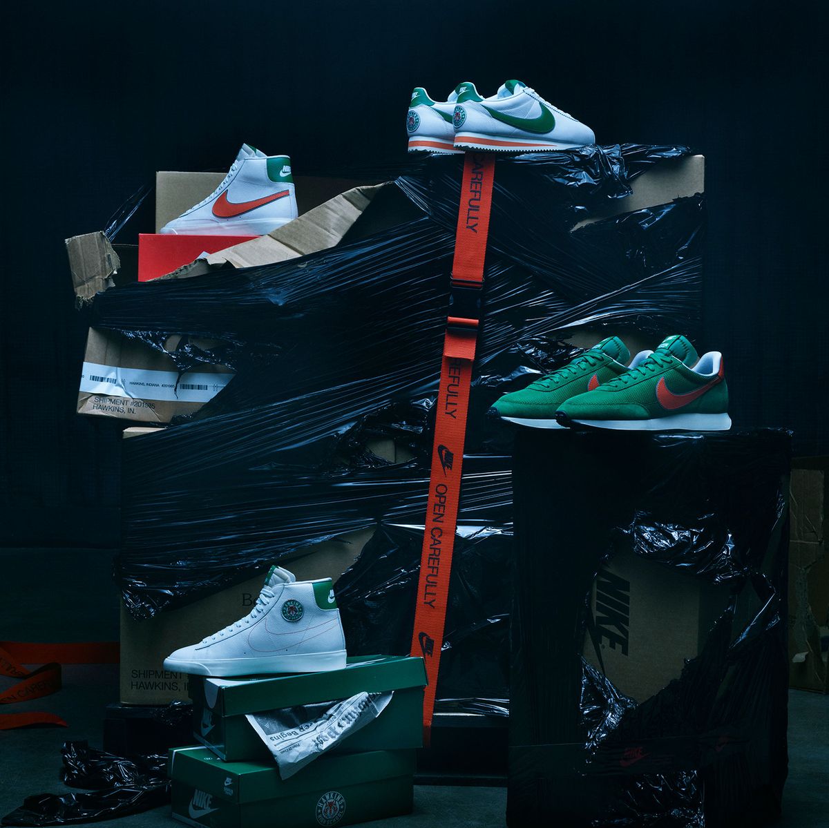 Prima La Iglesia preparar Nike x 'Stranger Things' - Toda la colección de ropa y zapatillas  inspiradas en la serie de Netflix