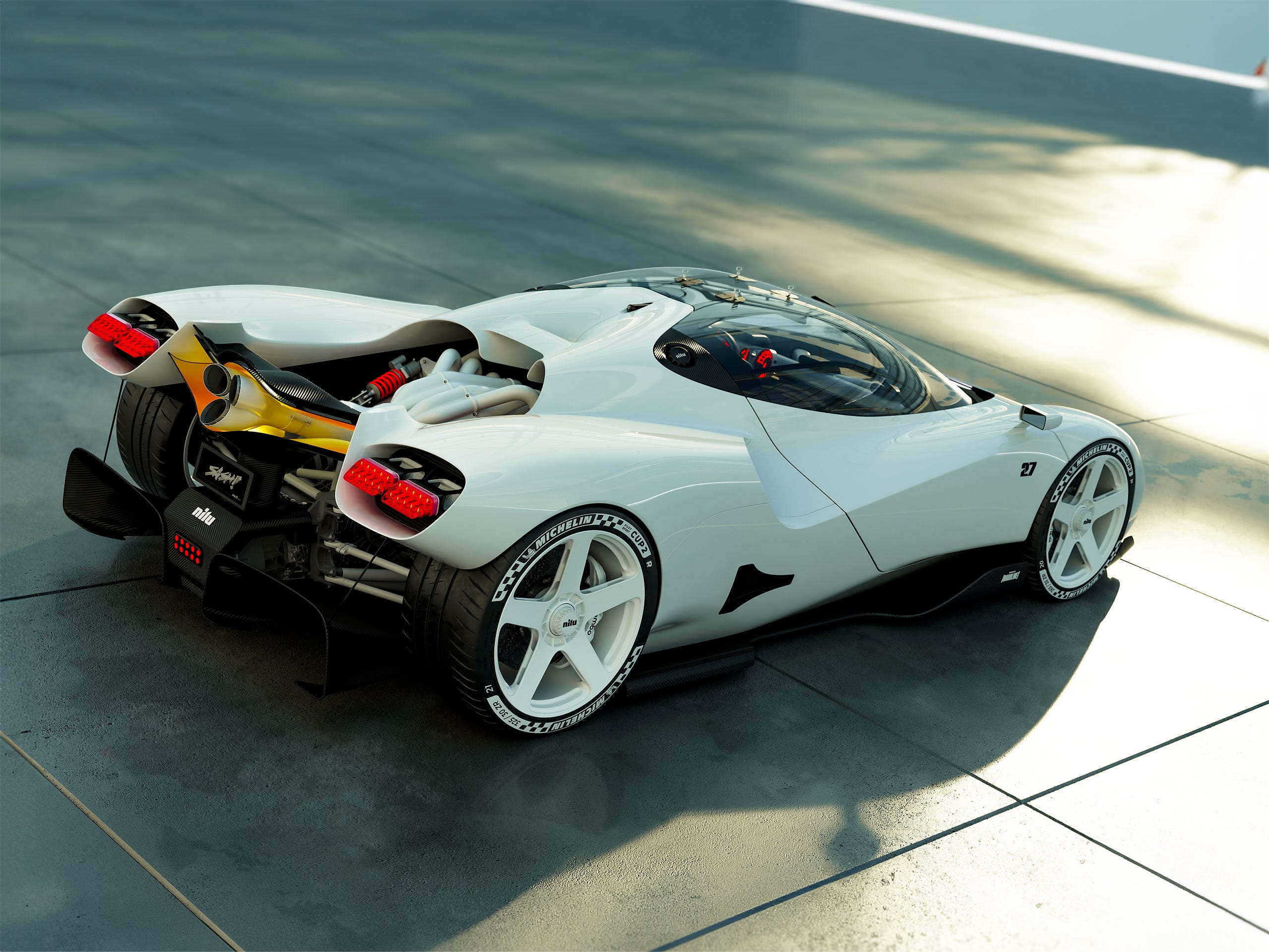 Check Out the 1,000-HP Nilu Hypercar in All Its Radically Simple Glory