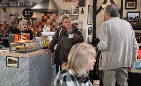 nina, bernie winter, roy, coronation street
