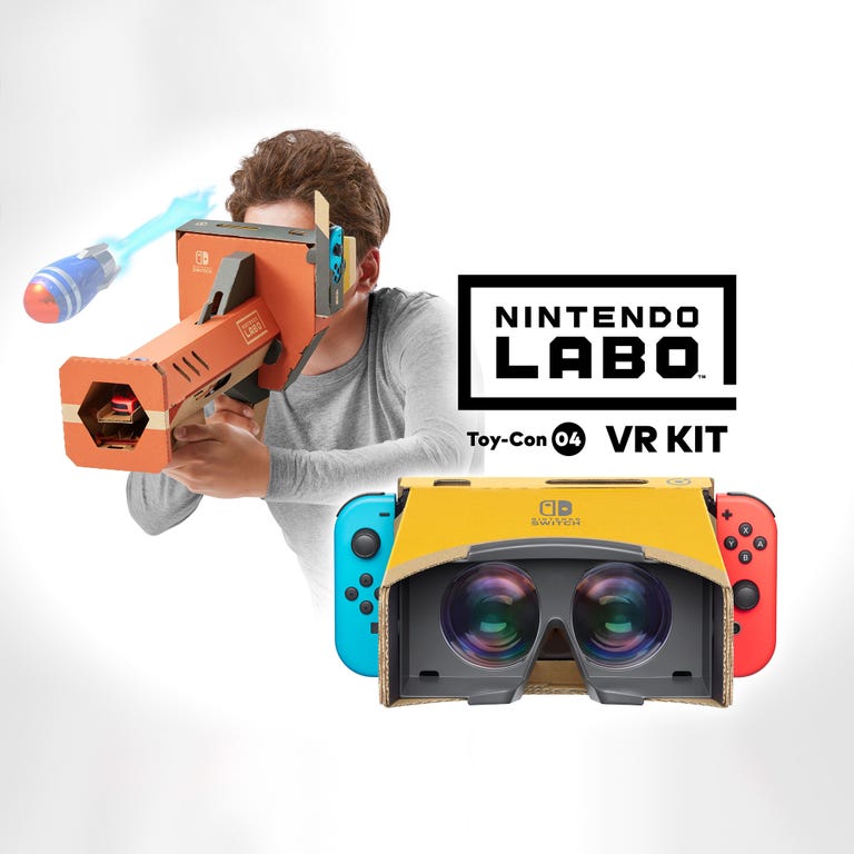 Nintendo Labo VR Kit preview - Cardboard cutouts have never been so ...