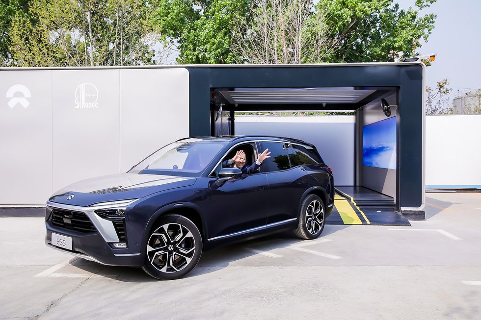 Nio Is on a Battery Swap Station Building Spree