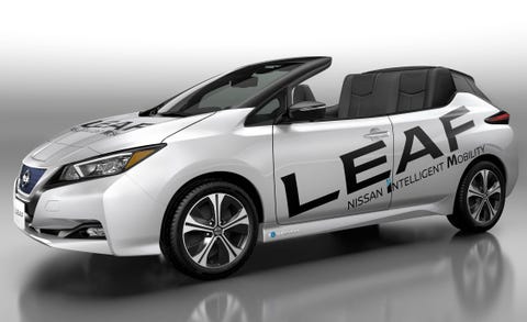 Nissan Leaf Open Car Is A Topless Ev News Car And Driver
