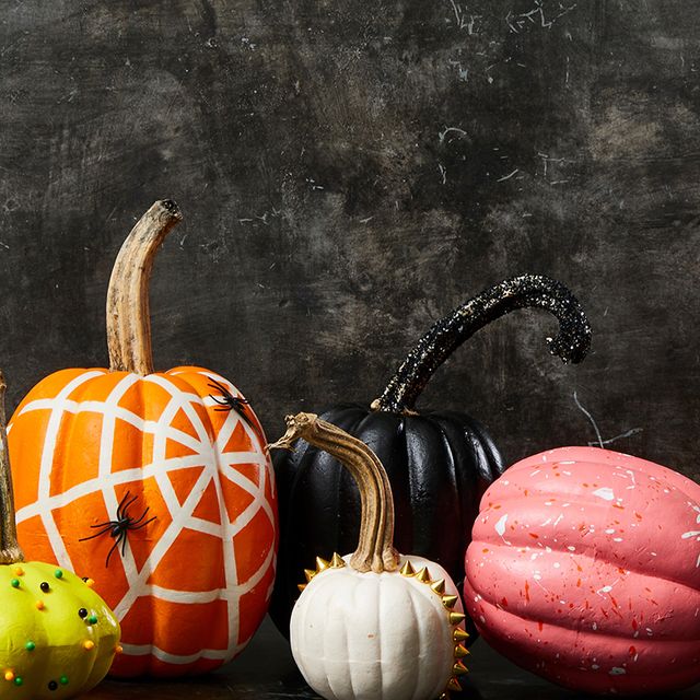 40+ Creative No-Carve Pumpkin Decorating Ideas for Halloween 2019