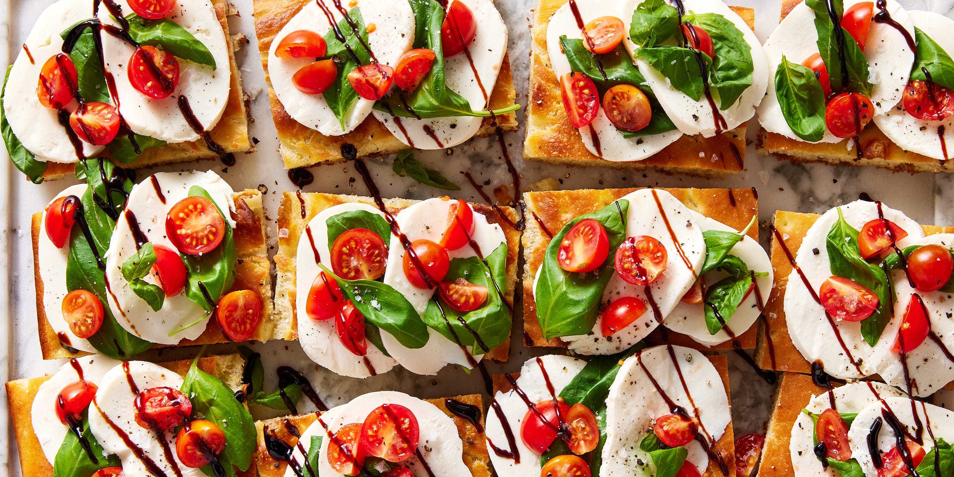 No-Knead Caprese Focaccia Takes All The Work Out Of The Italian Classic