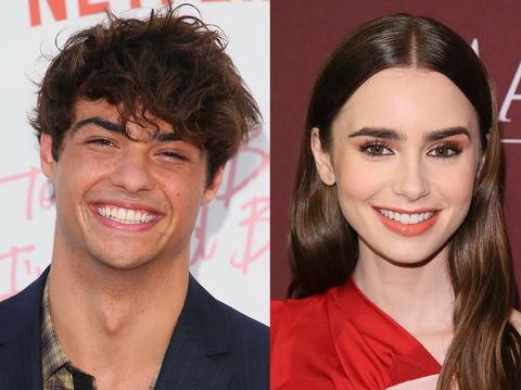 Noah Centineo and Lily Collins Are Totally Flirting Over 