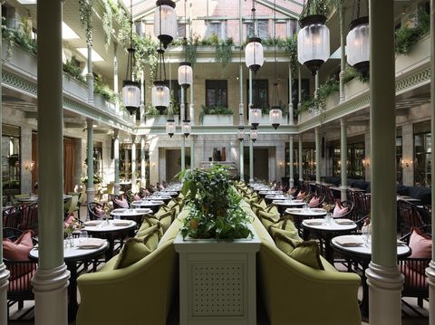 the nomad london hotel atrium