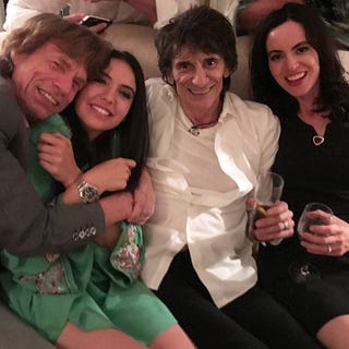 Nour Alfallah was linked to Mick Jagger in 2017