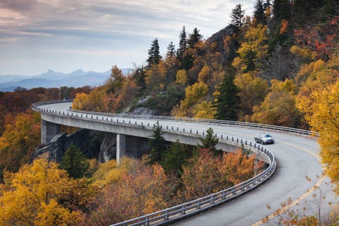 mountainside bridge