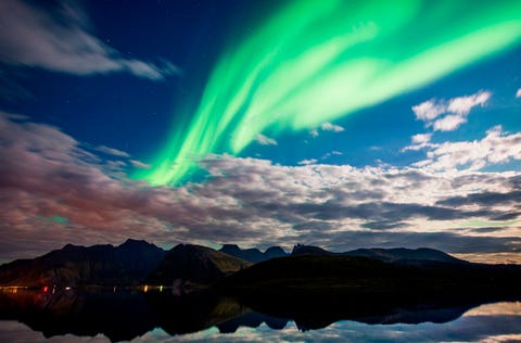 TOPSHOT-NORWAY-NATURE-ARCTIC-AURORA-BOREALIS