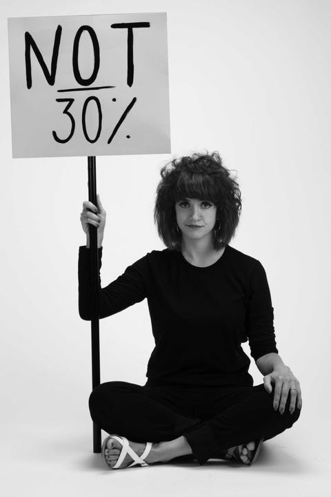 ‘Not 30%’ C-type print, 42 x 59 cm, 2019 ‘Not 30%’ C-type print, 42 x 59 cm, 2019