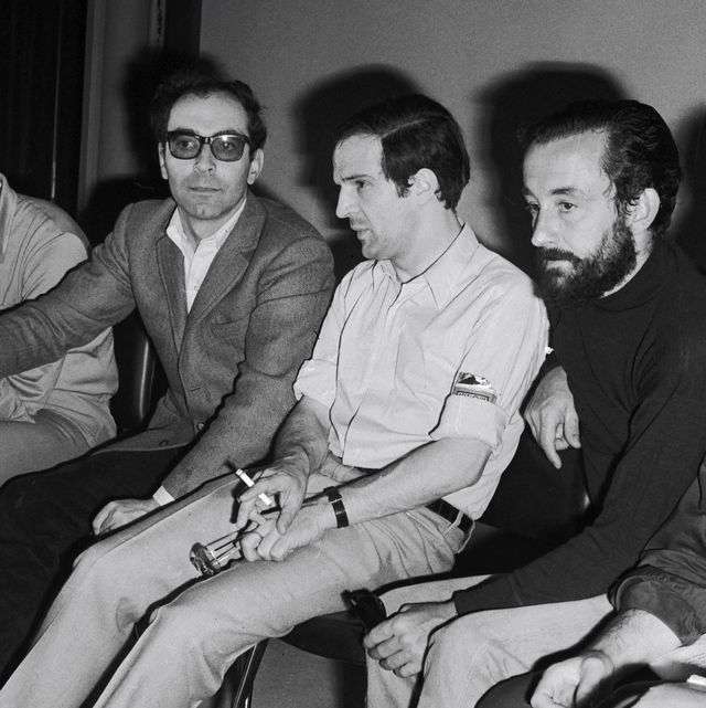 Cannes film festival in 1968 godard, truffaut, malle, lelouch, polanski