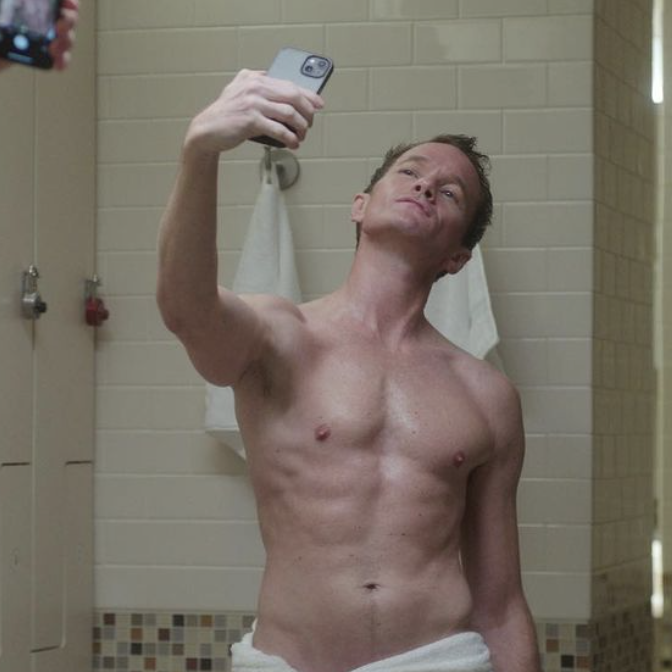 Neil Patrick Harris Shows Off His Lean Physique on the Set of 'Uncoupled'