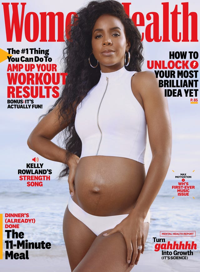 obálka časopisu Women's Health kelly rowland