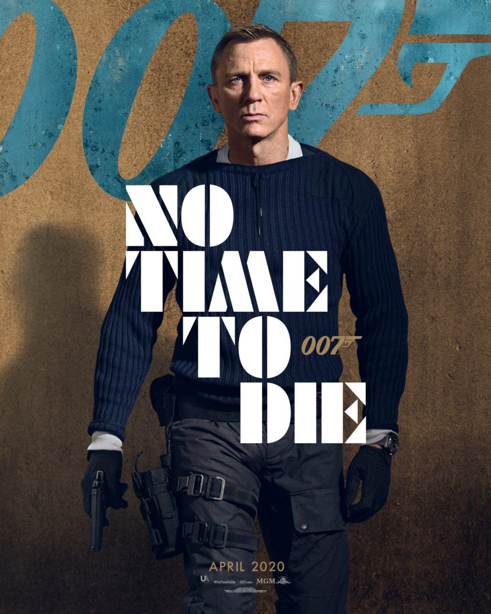 James Bond 007 Hoodie No Time To Die License To Kill Fun Gift Men Sweatshirt Top