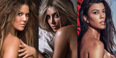 Nude Naked Nudist Art - Every Nude Photo of the Kardashians - 46 Best Naked ...