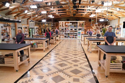 Here S How Amy Poehler And Nick Offerman S Making It Set Was Designed Nbc Making It Photos