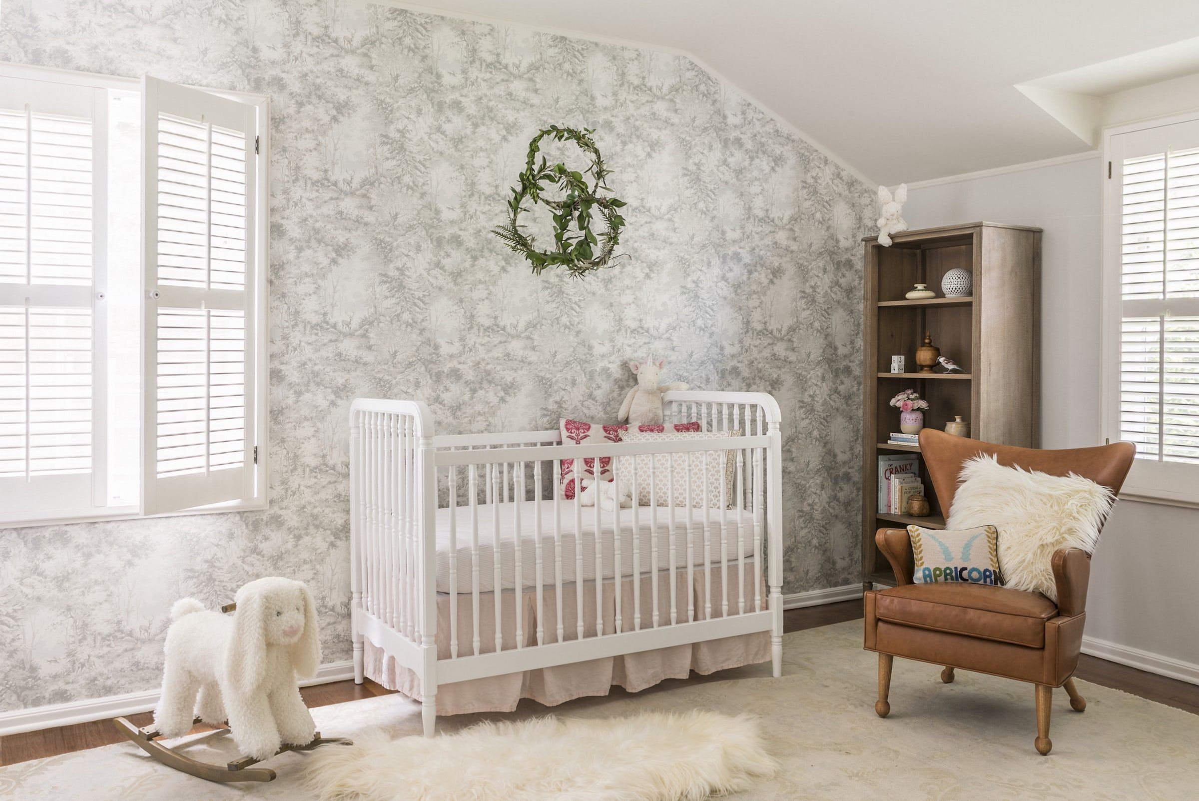 grey baby nursery furniture