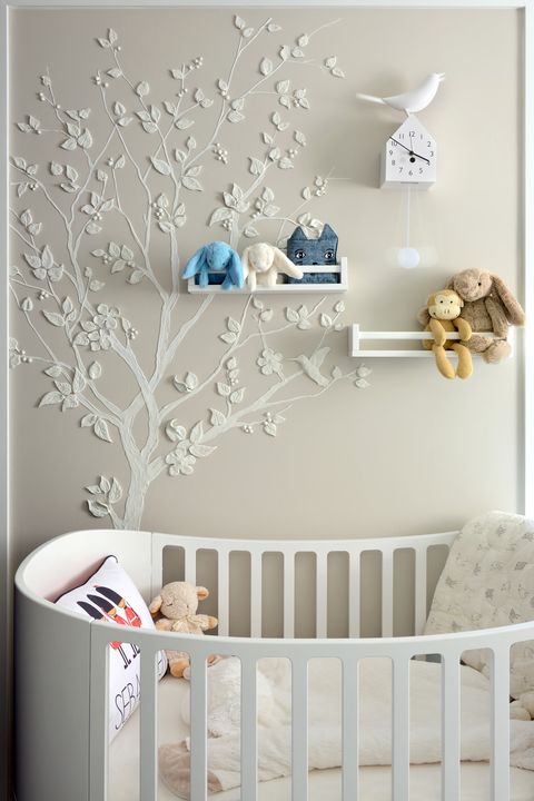 congestion In the mercy of balloon Chic Baby Room Design Ideas - How to Decorate a Nursery