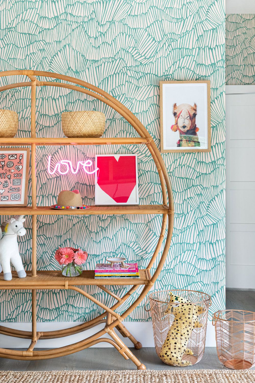 nursery shelving unit