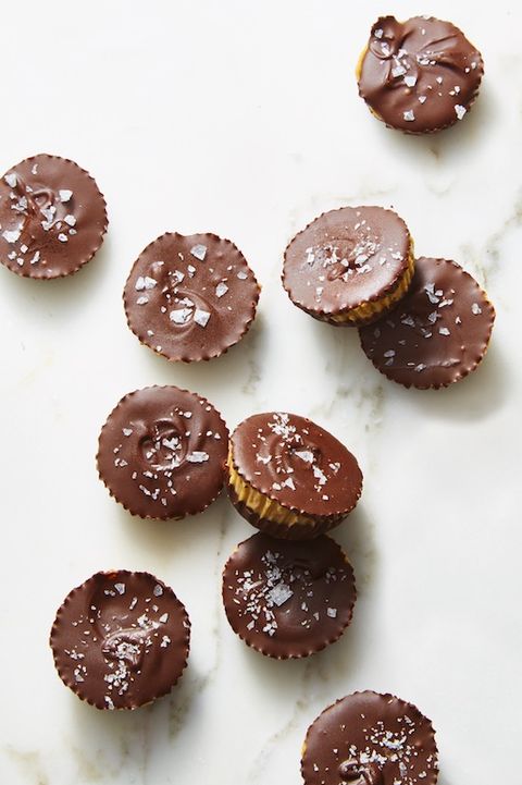 no bake sea salted nut butter cups
