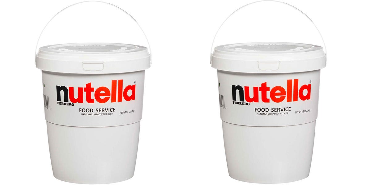 Costco Is Selling A Massive 7-Pound Tub Of Nutella