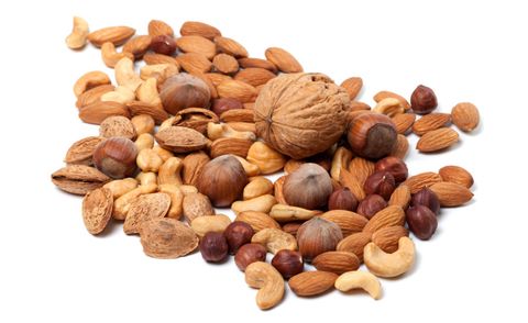 pile of assorted nuts