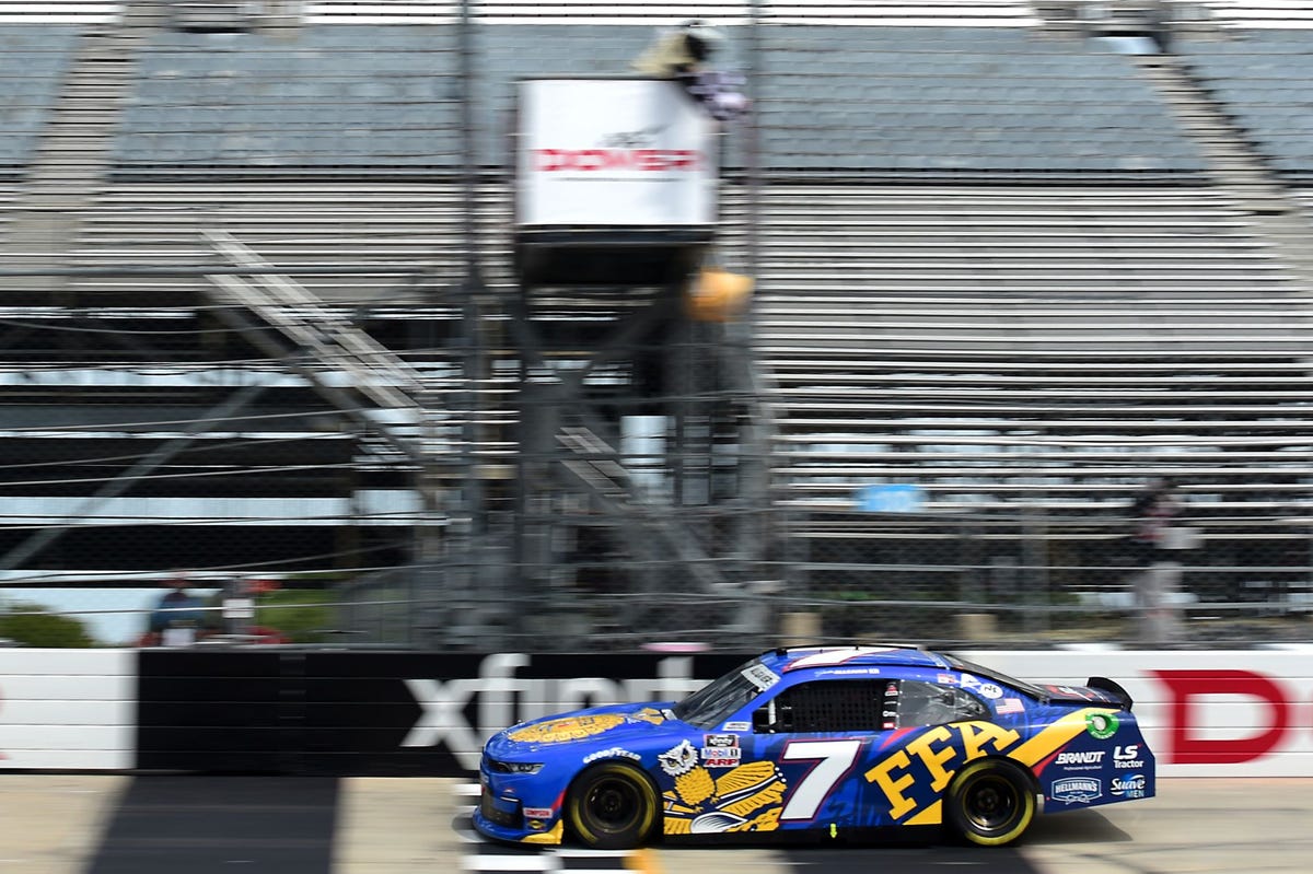 Justin Allgaier Earns Nascar Xfinity Win At Dover