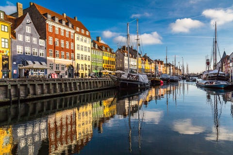 Nyhavn in Copenhagen nyhavn in copenhagen