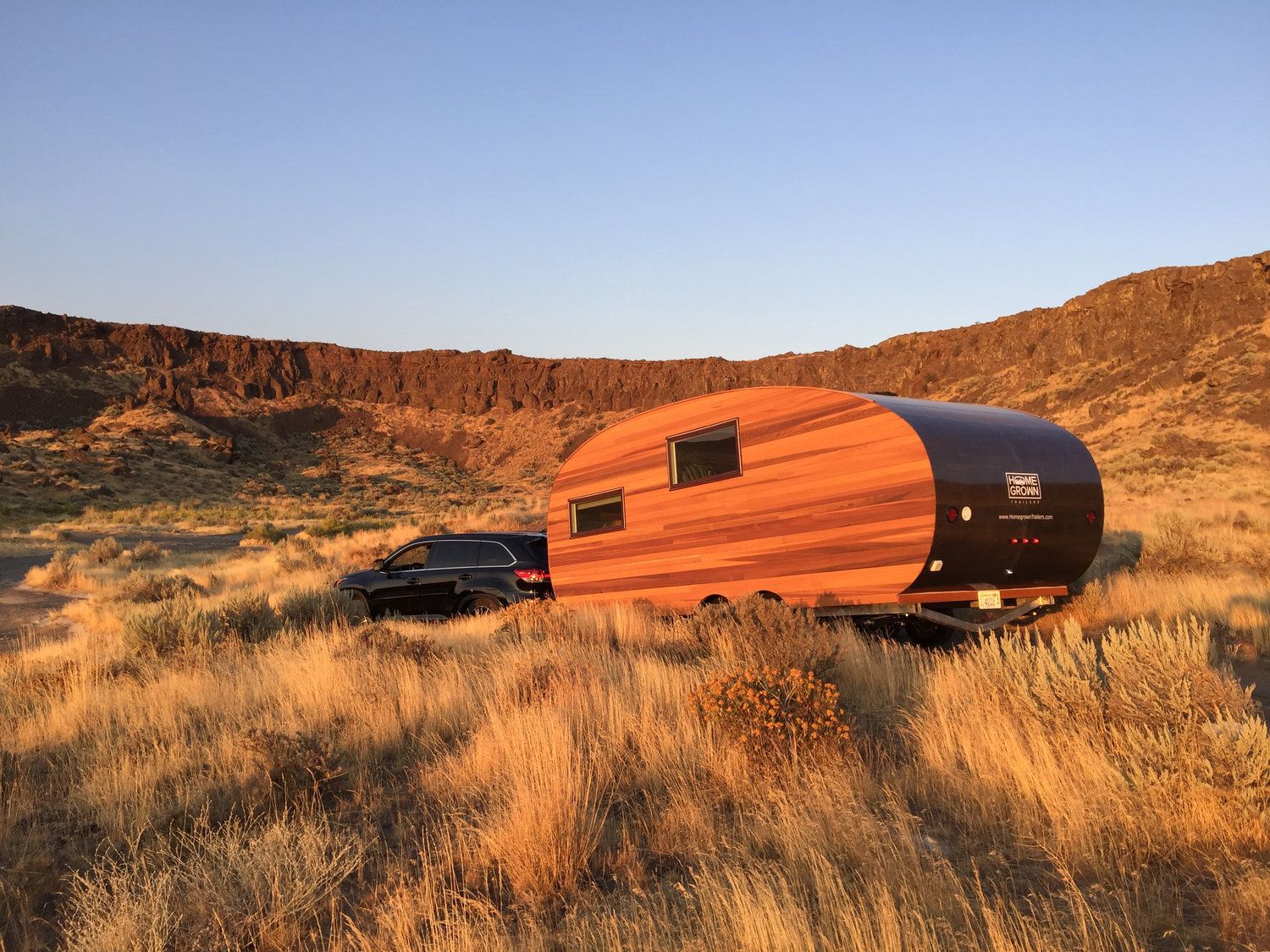 This Wood-Paneled Homegrown Timberline Trailer is Perfect for Your Next Road Trip
