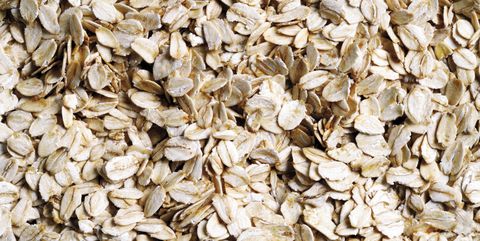 Dry uncooked oats