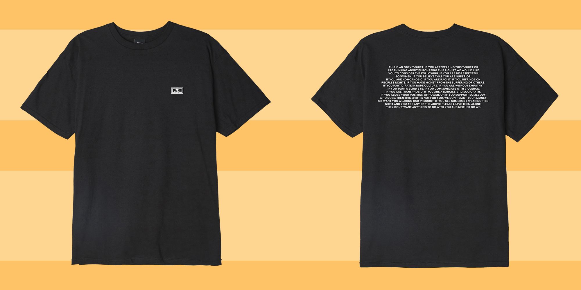 Obey T Shirt Proceeds Going To Non Profits After El Paso And Dayton Shootings