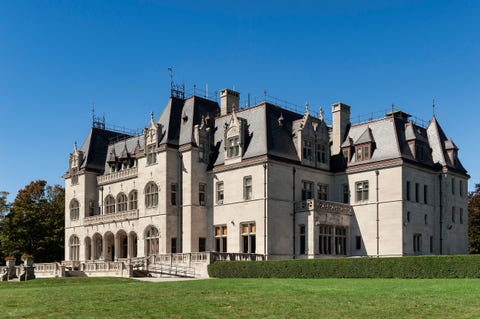 ochre court on the grounds of salve regina university, cliff