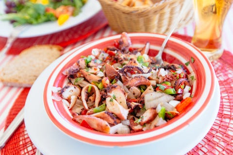 receta pulpo salpicón receta pulpo salpicón