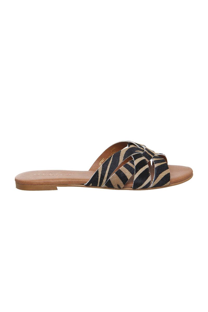 animal print sandals next